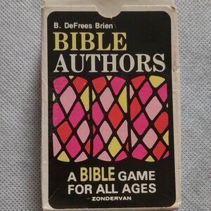 VINTAGE Bible Authors - A Bible Game For All Ages 1970's